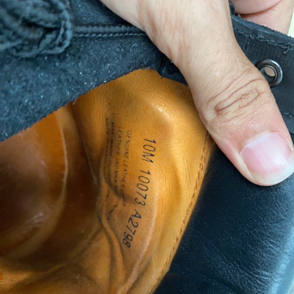 Pre new worn 3 times / real leather inside / - Picture 6 of 8